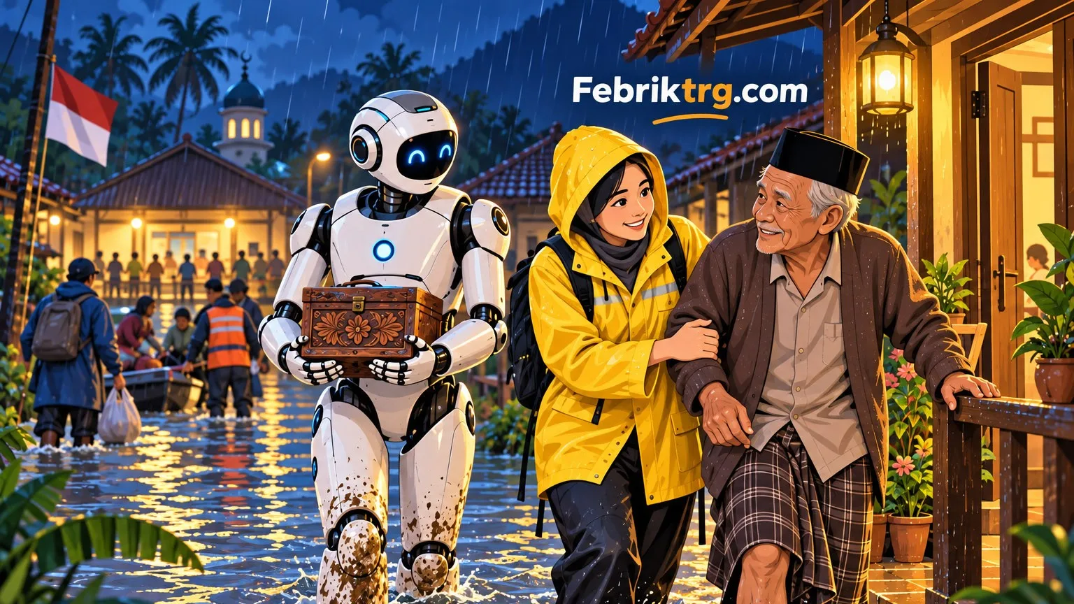 ARA, Robot AI yang Membantu Manusia di Tengah Bencana